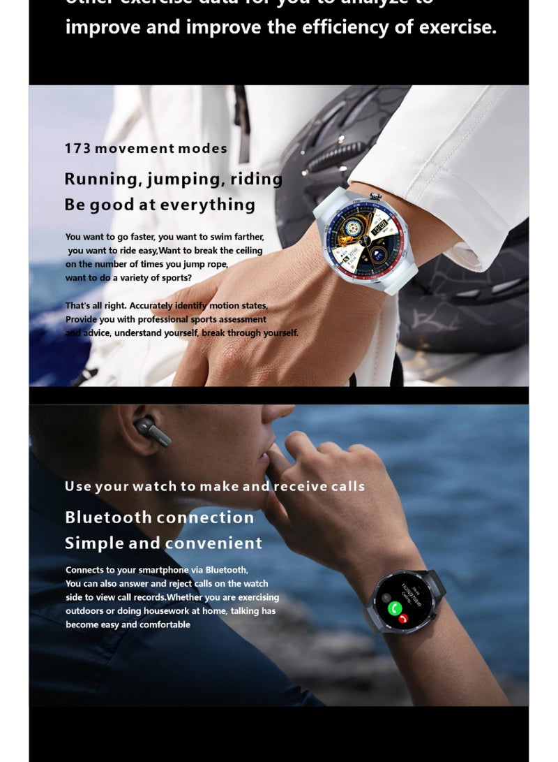 Trytoo Unisex Smartwatch with Bluetooth Calling – HD Touch Screen, Heart Rate & SpO₂ Monitoring, Sleep Tracker, 100+ Sports Modes, IP67 Waterproof, Long Battery Life, Compatible with Android & iOS - Image 5